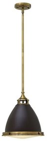 Κρεμαστό Φωτιστικό Οροφής 1xE27 Καμπάνα Φ32cm Amelia Elstead Lighting-HK-AMELIA-P-M-RB-Σκ. καφέ HK-AMELIA-P-M-RB