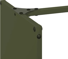 vidaXL Ράφι Καυσόξυλων 40x30x80 εκ. Χάλυβας ψυχρής έλασης