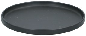 Πιάτο Δείπνου Stoneware Φ26.5cm Μαύρο