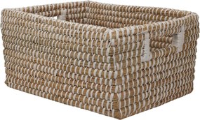 ΨΆΘΙΝΑ &amp; ΥΦΑΣΜΆΤΙΝΑ ΚΑΛΆΘΙΑ BASKET RECTANGULAR, SET OF 2 BD2000340