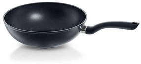 Τηγάνι Αντικολλητικό Wok Cenit Induction 045-801-28-100/0 Φ28cm 3,5Lt Black Fissler 28cm Αλουμίνιο