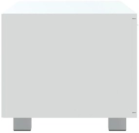 vidaXL Έπιπλο Τηλεόρασης Λευκό 140x40,5x35 εκ. Επεξεργασμένο Ξύλο
