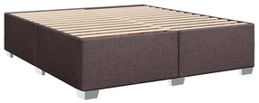 ΚΡΕΒΑΤΙ BOXSPRING ΜΕ ΣΤΡΩΜΑ ΣΚΟΥΡΟ ΚΑΦΕ 200X200 ΕΚ. ΥΦΑΣΜΑΤΙΝΟ 3288305