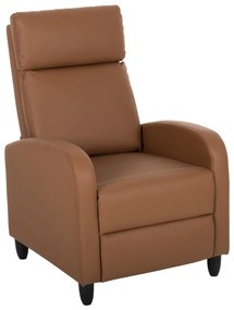 ΠΟΛΥΘΡΟΝΑ RELAX HIBER  ΚΑΦΕ PU 67,5x90x104Υ εκ. 67.5x90x104 εκ.