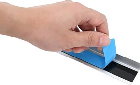 vidaXL Προστατευτικά ακμών σκάλας 10 pcs Ασημί 67 x 3 x 2 εκ.