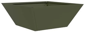 vidaXL Σετ Γλάστρες Κωδ. Κήπου 5 τεμ Ελιάς 40x40x15 εκ Ατσάλι