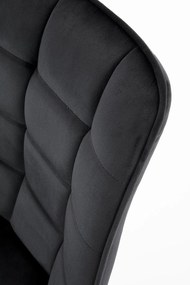 K332 chair, color: black DIOMMI V-CH-K/332-KR-CZARNY