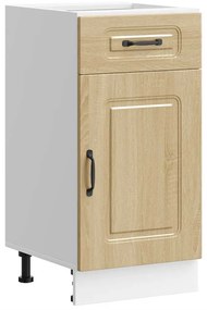 vidaXL ντουλάπι βάσης κουζίνας Kalmar Sonoma δρυς Επεξεργασμένο Ξύλο