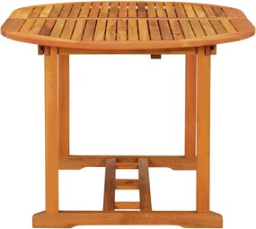 vidaXL Τραπέζι Κήπου 200 x 100 x 75 εκ. από Μασίφ Ξύλο Ευκαλύπτου