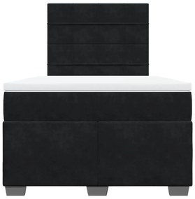 ΚΡΕΒΑΤΙ BOXSPRING ΜΕ ΣΤΡΩΜΑ ΜΑΥΡΟ 120 X 200 ΕΚ. ΒΕΛΟΥΔΙΝΟ 3293184