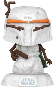 Φιγούρα Boba Fett Snowman: Disney Star Wars Holiday #558 64334 11,5cm Multi Funko Pop!