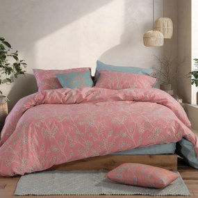 Σεντόνια Υπέρδιπλα (Σετ) Nef-Nef Homeware Smart Floriva Coral
