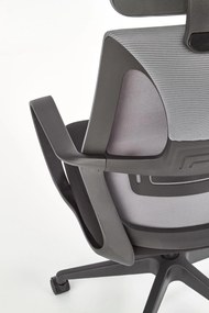 VALDEZ office chair, color: black / grey DIOMMI V-CH-VALDEZ-FOT-POPIEL