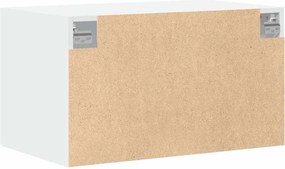 vidaXL Ντουλάπι Τοίχου Λευκό 70x42,5x40 εκ. από Επεξεργασμένο Ξύλο