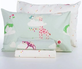 Σετ Σεντόνια Παιδικά 170X260 Sky Is A Zoo Mint 5205495603612