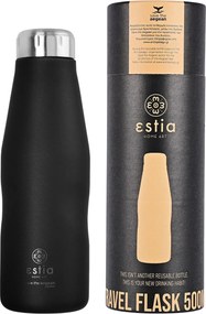 Μπουκάλι Θερμός 500ml Estia Save The Aegean Midnight Black 01-7799