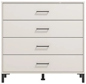 Κομότα - Συρταριέρα Vienne  4F Cashmere 93x40x90 εκ. 93x40x90 εκ.