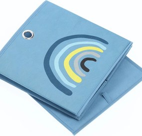 Κουτί Αποθήκευσης (28x28x28) Z-L Rainbow Blue 14426