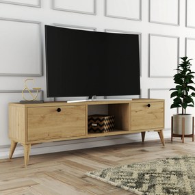 Έπιπλο Τηλεόρασης Δρυς POCLIR 138x29.5x42.6
