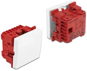 DELOCK module διακόπτης Easy 45 81360, μονός, 2-pole, 1-way, λευκός