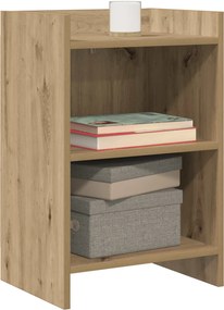 vidaXL Κομοδίνα Artisan Δρυς 40 x 30 x 60 cm Επεξεργασμένο Ξύλο