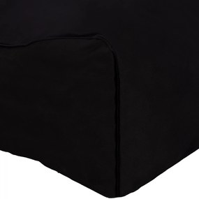 Πουφ Tanea μαύρο με UV protection 190x80x60Υ εκ.