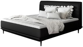 Επενδυμένο κρεβάτι Wavy με στρώμα και ανώστρωμα-160 x 200-Mauro