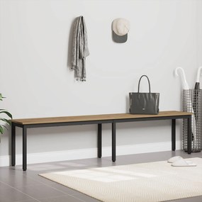 vidaXL παγκάκι Artisan Δρυς 200 x 35 x 45 εκ Επεξεργασμένο Ξύλο