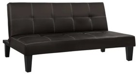 ΚΑΝΑΠΕΣ ΚΡΕΒΑΤΙ 3Θ HM3002.04 ΚΑΦΕ PU ΜΕ ΓΑΖΙΑ 186x90x82