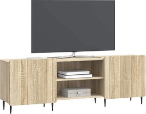 vidaXL Ντουλάπι TV Sonoma Δρυς 150 x 31 x 52 εκ. Επεξεργασμένο Ξύλο