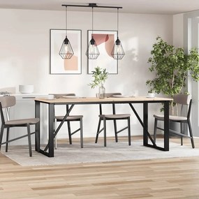 vidaXL Επιφάνειες Τραπεζιού Ορθογώνιες 4 τεμ. 90x45x1,7 εκ Μασίφ Πεύκο