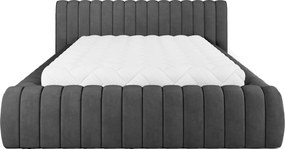 Επενδυμένο κρεβάτι Carlito-Mauro-140 x 200