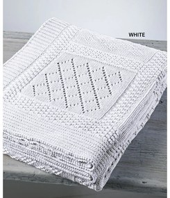 Κουβέρτα Βρεφική DT07 White Down Town Κούνιας 90x120cm 100% Cotton