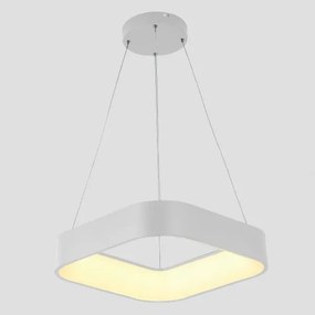 ARTE ILLUMINA ΦΩΤΙΣΤΙΚΟ ΚΡΕΜΑΣΤΟ ΤΕΤΡΑΓΩΝΟ LED 40W 3000Κ 60X60X15 ΛΕΥΚΟ Eurolamp 144-17019
