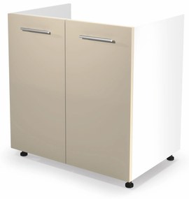 VENTO DK-80/82 sink cabinet, color: white / beige DIOMMI V-UA-VENTO-DK-80/82-BEŻOWY DIOMMI-60-22831