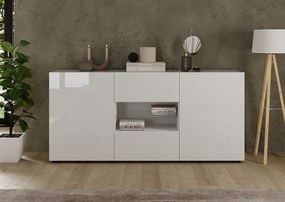 Έπιπλο Τηλεόρασης Ανθρακί Οξειδωμένο 121x43x57