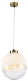 Φωτιστικό Οροφής Κρεμαστό Vana 4313700 E27 1xMax 40W 30x150cm Gold-Clear Viokef