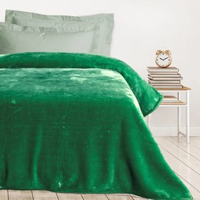 Κουβέρτα Velour Μονή 160x220εκ. Blankets 0293 Green Das Kids