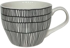Κούπα Serax 028855 11x11x8cm White-Black Πορσελάνη