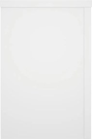 vidaXL Βάσεις Φυτών 2 τεμ. Λευκές 25x25x35 εκ. από Επεξεργασμένο Ξύλο