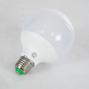 GloboStar® 76071 Λάμπα LED E27 G95 Γλόμπος 12W 780lm 260° AC 220-240V IP20 Φ9.5 x Υ14cm - Εναλλαγή Φωτισμού μέσω Τηλεχειριστηρίου - Πολύχρωμο RGB+WW - 2 Years Warranty