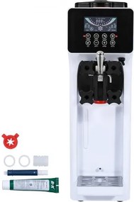 VEVOR Soft Serve Ice Cream Machine Maker 10L/H Yield Single Flavor Countertop