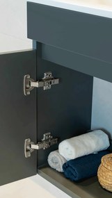 Έπιπλο Μπάνιου Ανθρακί FIT 25x45x53