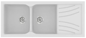 Sanitec Classic 332 White Ένθετος Νεροχύτης 80cm