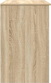 vidaXL Γραφείο Sonoma Δρυς 86x49x76 εκ. από Επεξεργασμένο Ξύλο
