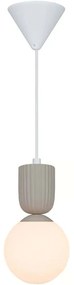 Φωτιστικό Οροφής Sadie 2512603009 Φ15x30,2cm E14 6W Beige Nordlux