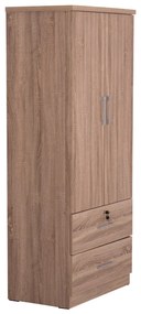 ΝΤΟΥΛΑΠΑ ΜΕ ΣΥΡΤΑΡΙΑ REINA HM2484.11 SONAMA OAK ΜΕΛΑΜΙΝΗ 80x48x183Υεκ.