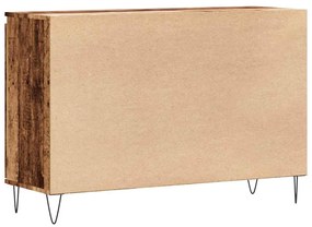 vidaXL Μπουφές Παλιό ξύλο 101,5 x 35 x 70 εκ. από Επεξεργασμένο Ξύλο