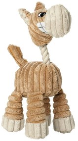 Βελούδινο Ζωάκι για Σκύλους Hunter Huggly Zoo Καφέ βαμβάκι Καμηλοπάρδαλη