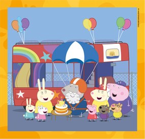 Clementoni Παιδικό Παζλ Super Color Peppa Pig 3x48 τμχ